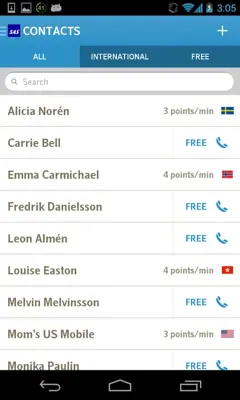 EuroBonus Connect android App screenshot 3