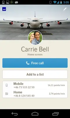 EuroBonus Connect android App screenshot 4